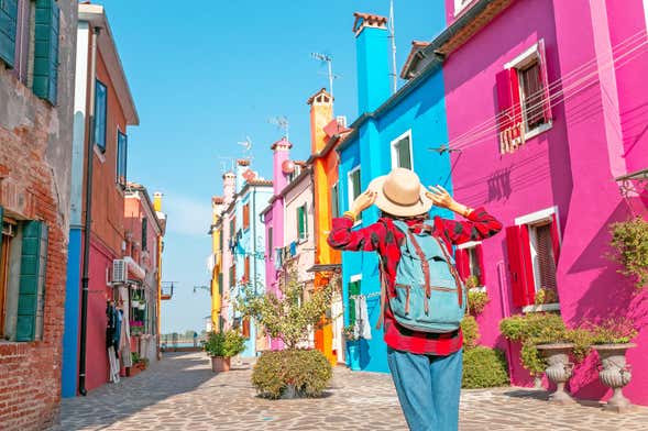 Excursão a Murano, Burano e Torcello por conta própria