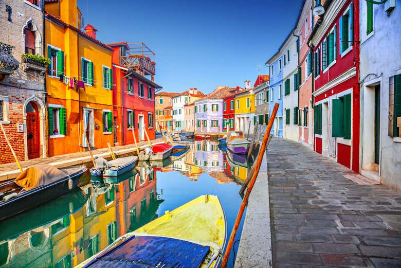 Excursão a Burano, Murano e Torcello