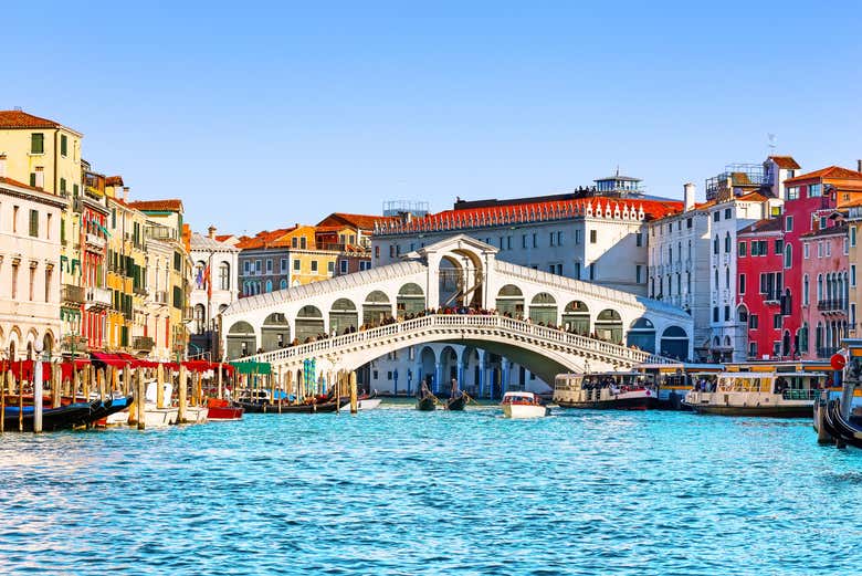 Ponte Rialto em Veneza