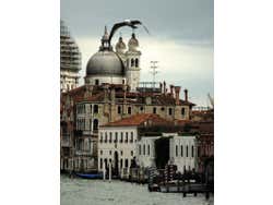 Veneza vista de um vaporetto
