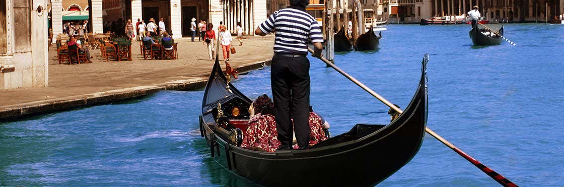 Gôndolas em Veneza