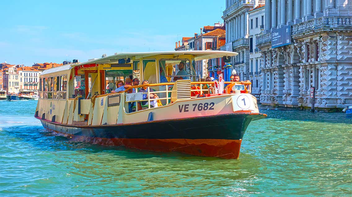 Vaporettos em Veneza